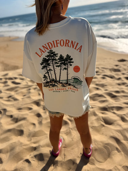 T-shirt SWEETY Créa LANDES Blanc- PRE CO’ envoi FIN JUIN 💖