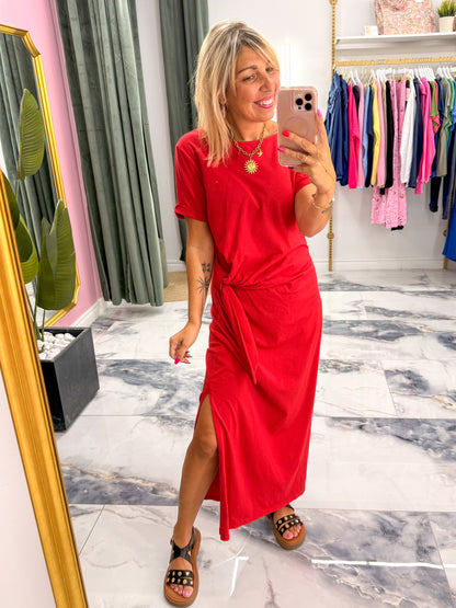 Robe MILANO rouge