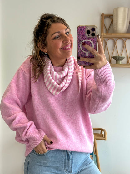 Pull ESSENTIEL rose