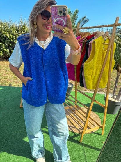 Veste SISSI bleu roi