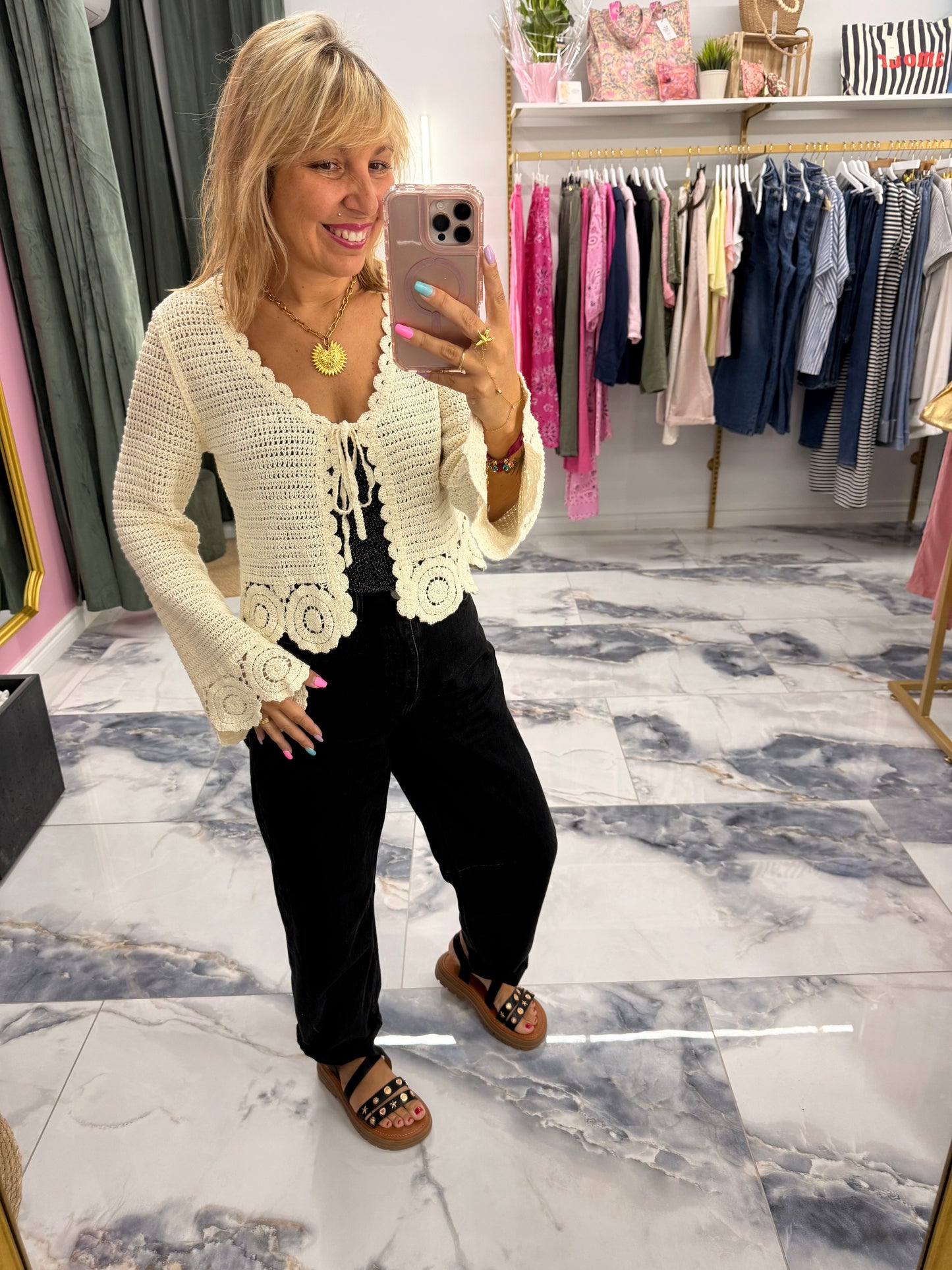 Gilet crochet VAYA