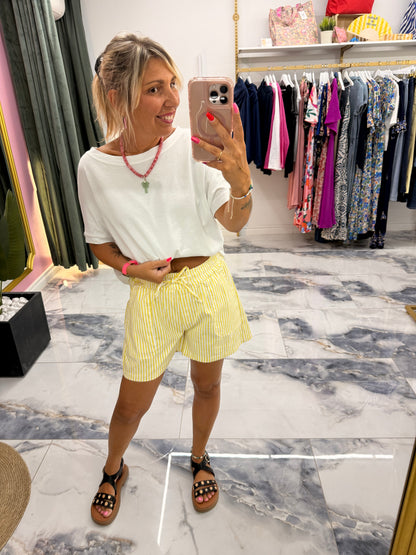 Short LOLY jaune