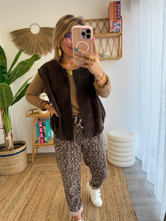Gilet KAIA choco