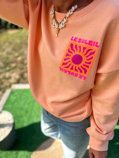 Sweat SOLEIL pêche- précommande envoi a partir du 27/08