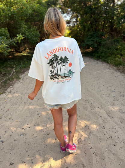 T-shirt SWEETY Créa LANDES Blanc- PRE CO’ envoi FIN JUIN 💖