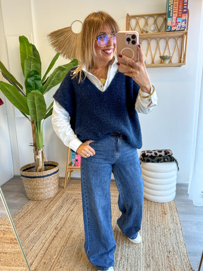 Pull ELIOT bleu marine