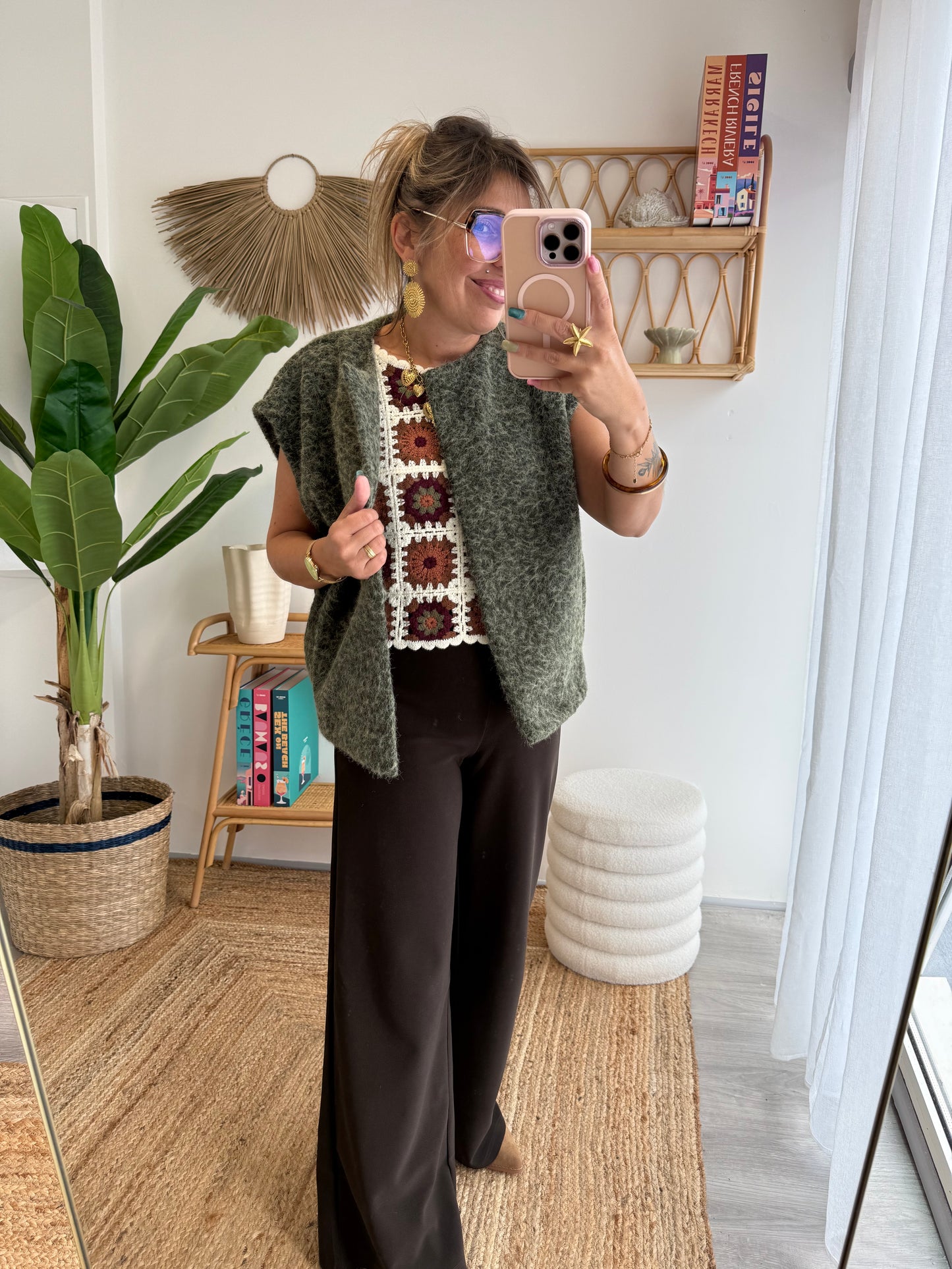Gilet ALBA kaki
