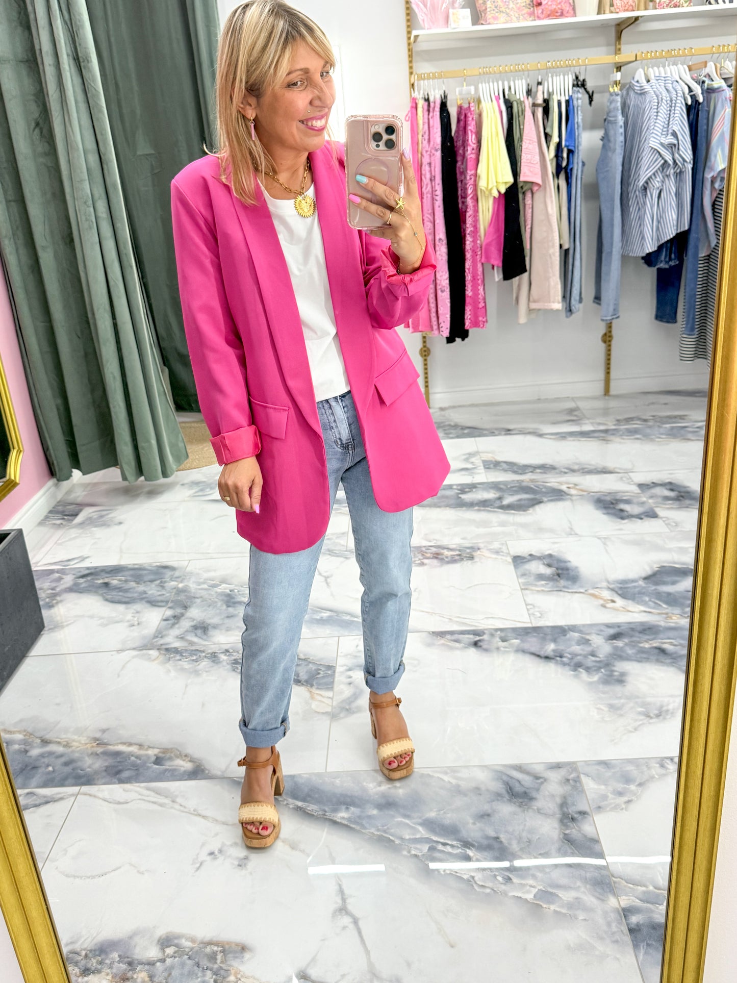 Blazer GINI Fushia