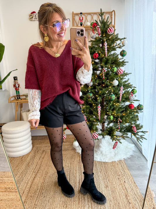 Pull BROOKLYN Bordeaux