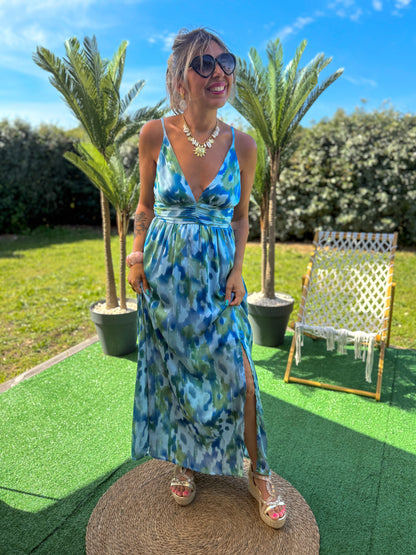 Robe NYMPHE bleu