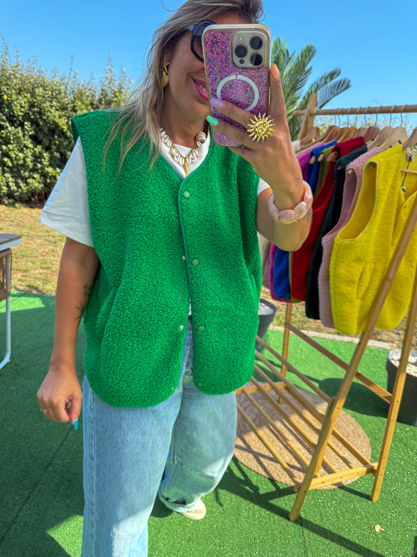 Veste SISSI vert Gucci
