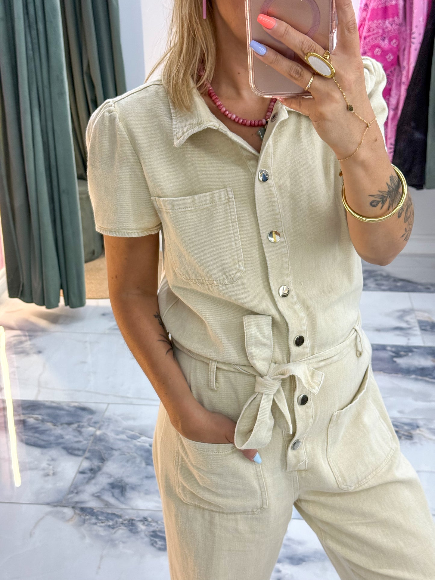 Combinaison ZOÉ Beige