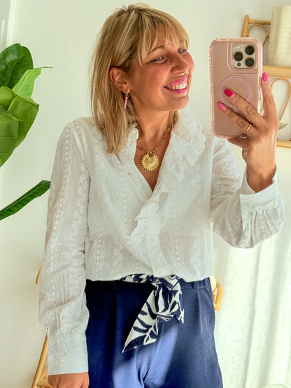 Pantalon PAULA bleu marine