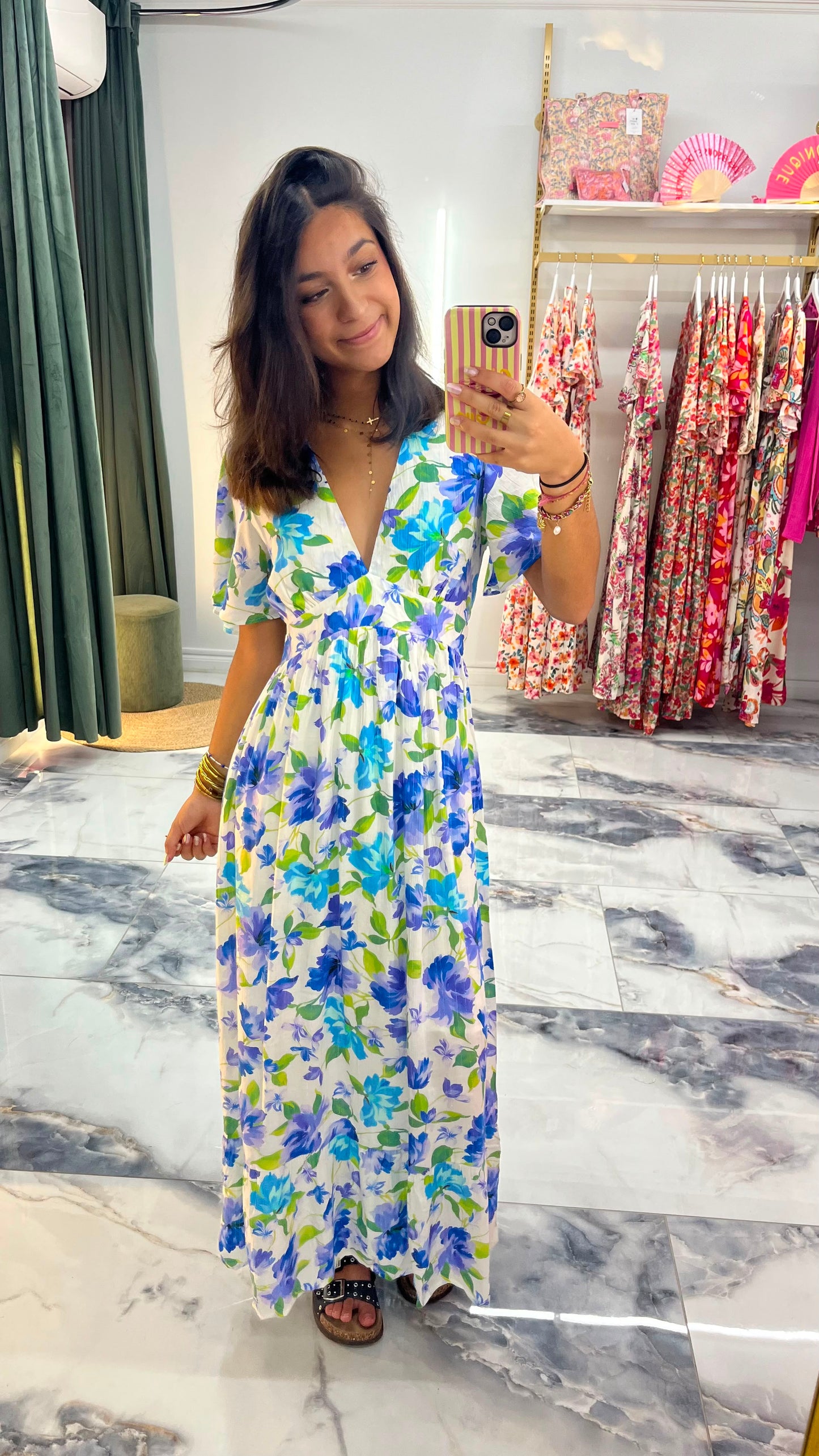 Robe CALYPSO bleu