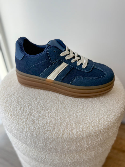 Baskets PUNCHY bleu marine