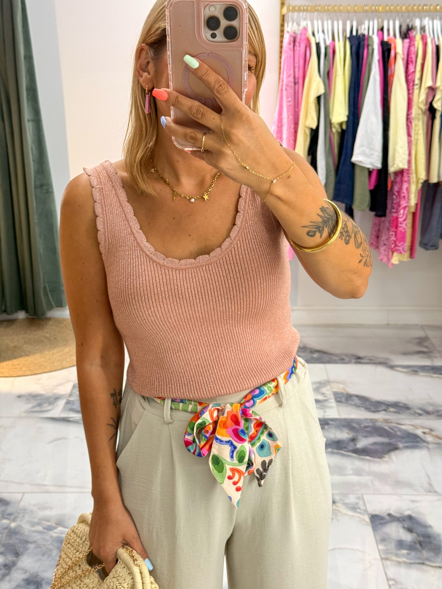 Pantalon PAULA Beige