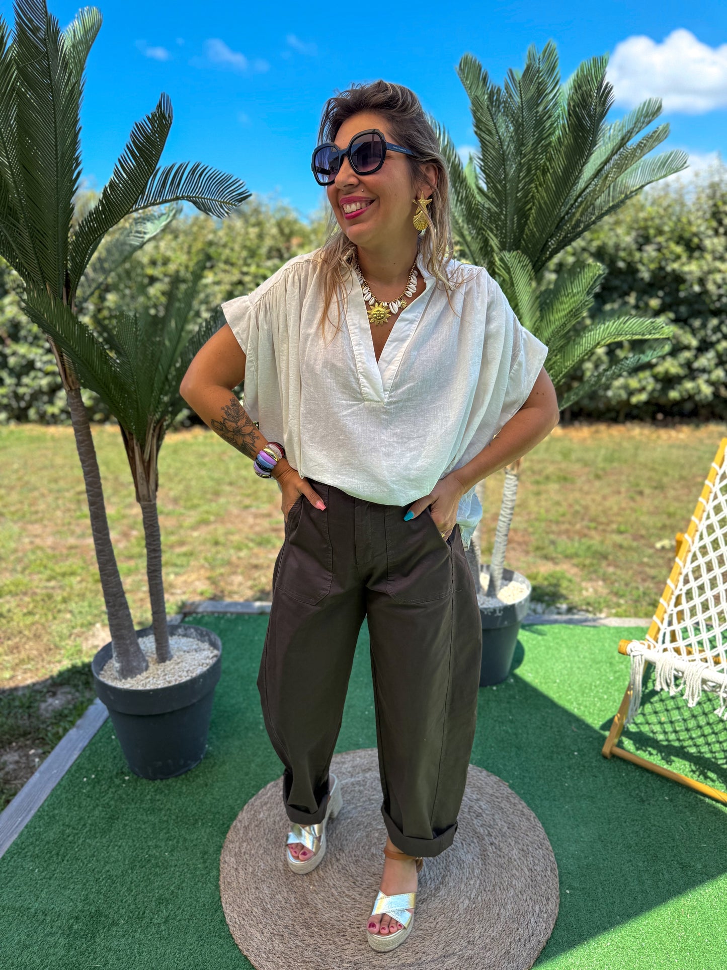 Blouse GIGI écru