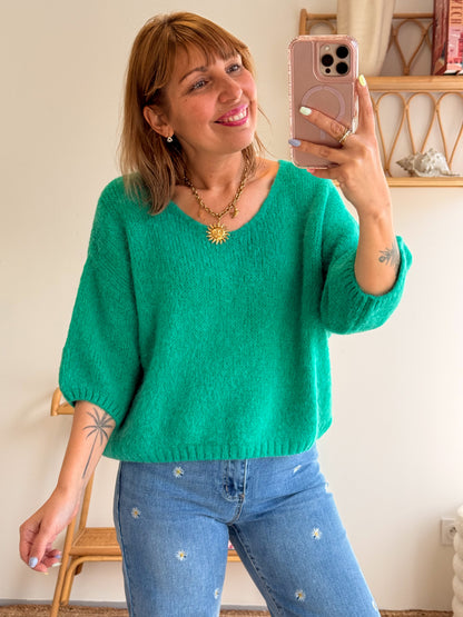 Pull DOUCEUR Vert