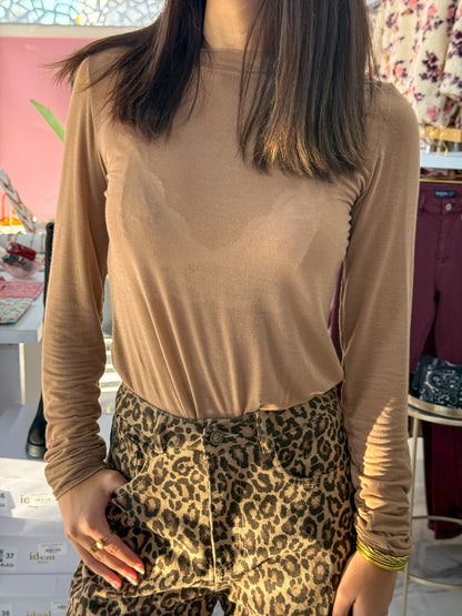 Top CACHEMIRE camel