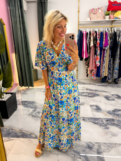Robe longue BLEUETS