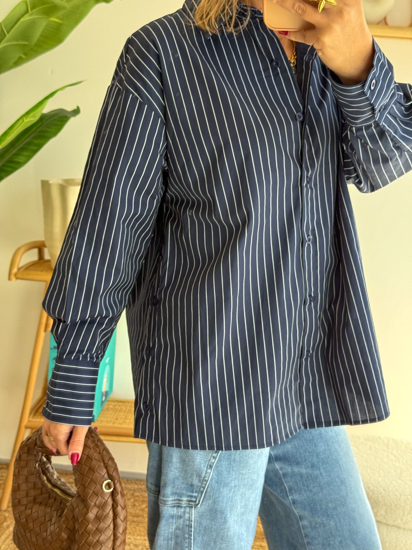 Chemise NOA Bleu Marine