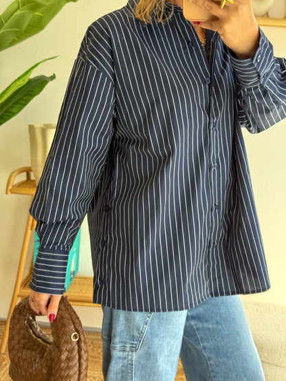 Chemise NOA Bleu Marine