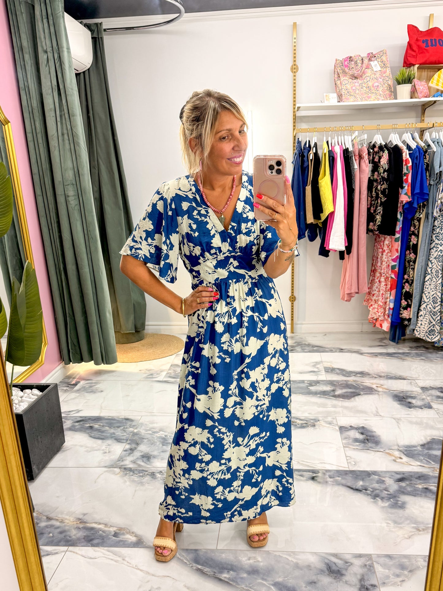 Robe AMALFI Bleu