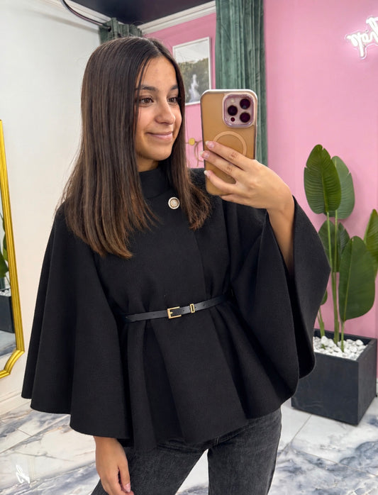 Cape GABRIELA noir