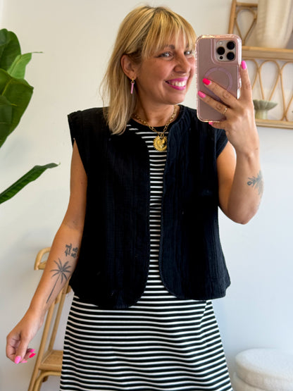 Gilet Naia noir