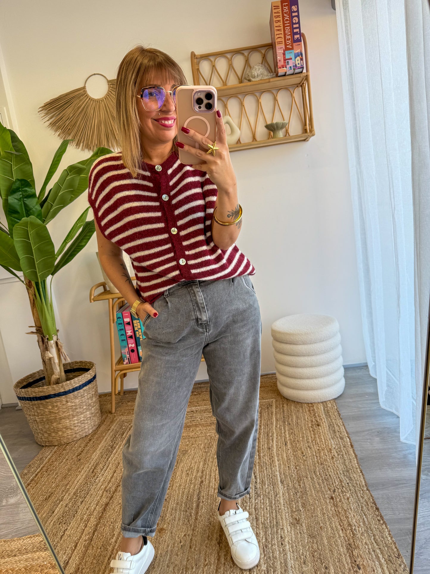 Gilet MARCEAU Bordeaux