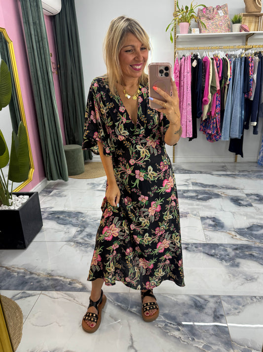 Robe longue CHLOÉ noir