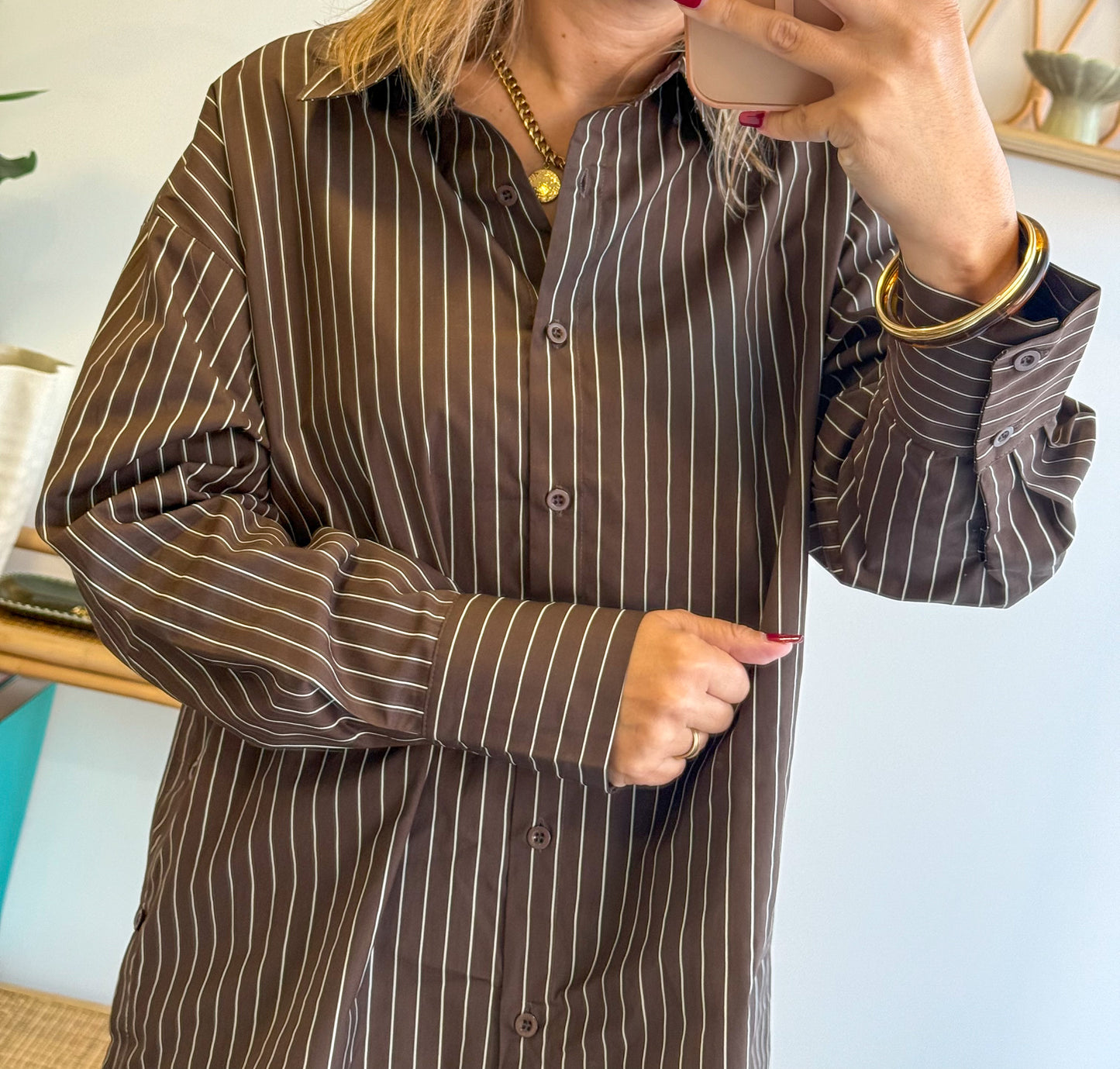 Chemise NOA Choco