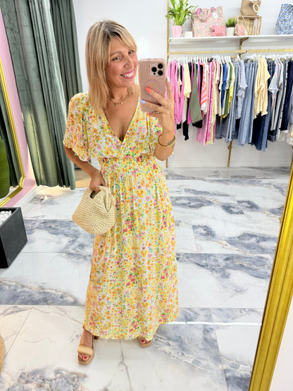Robe PRAIRIE jaune