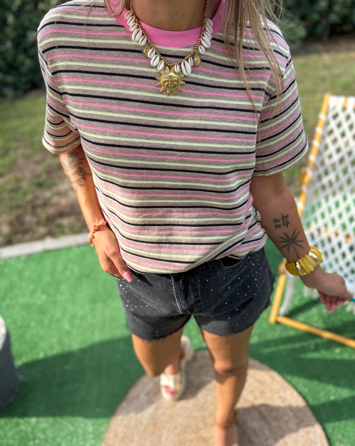 T-shirt SORBET beige