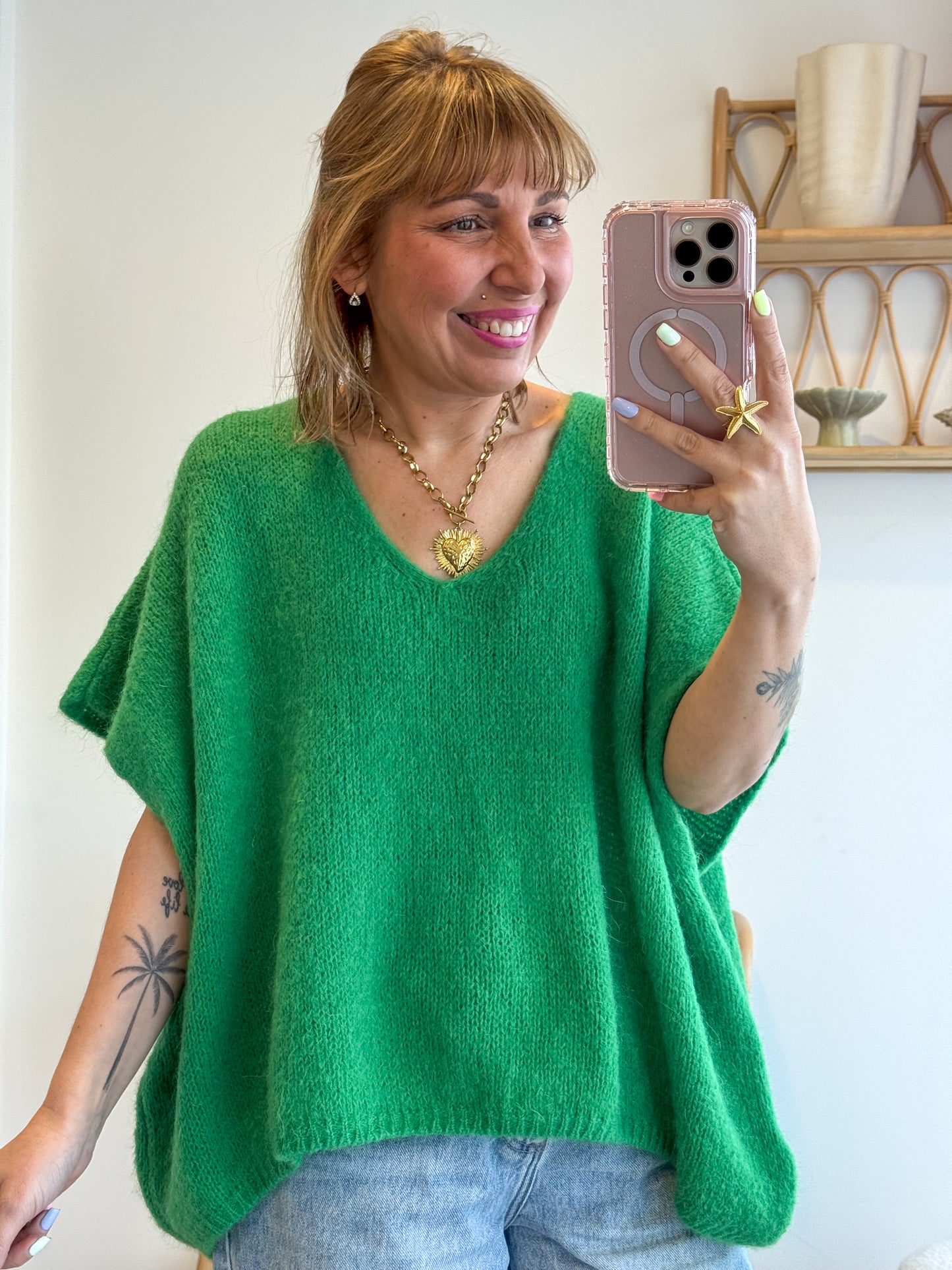 Pull ENZO vert Gucci