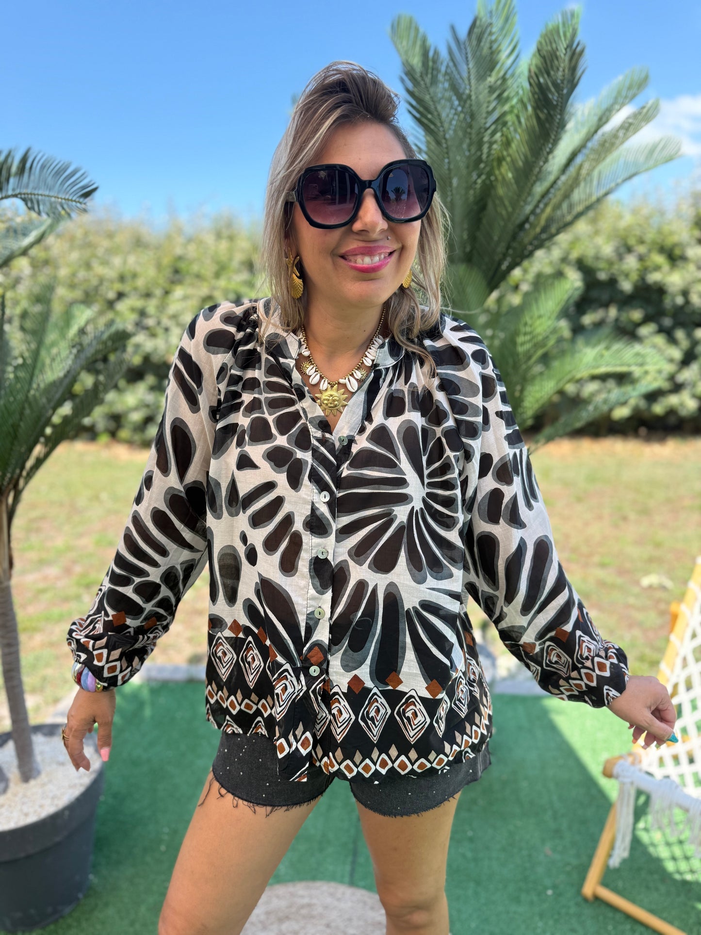 Blouse NOVA noir