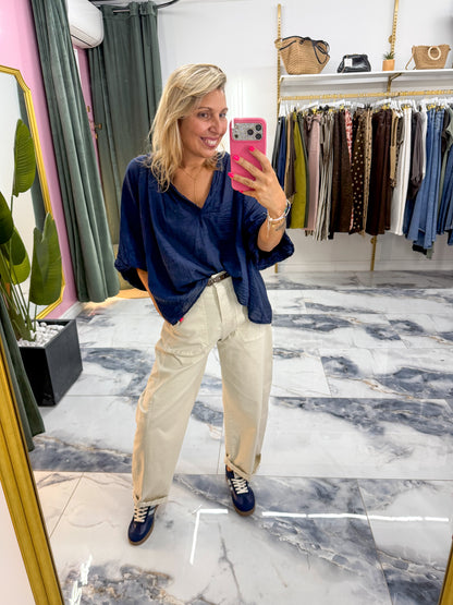 Blouse ELIA marine