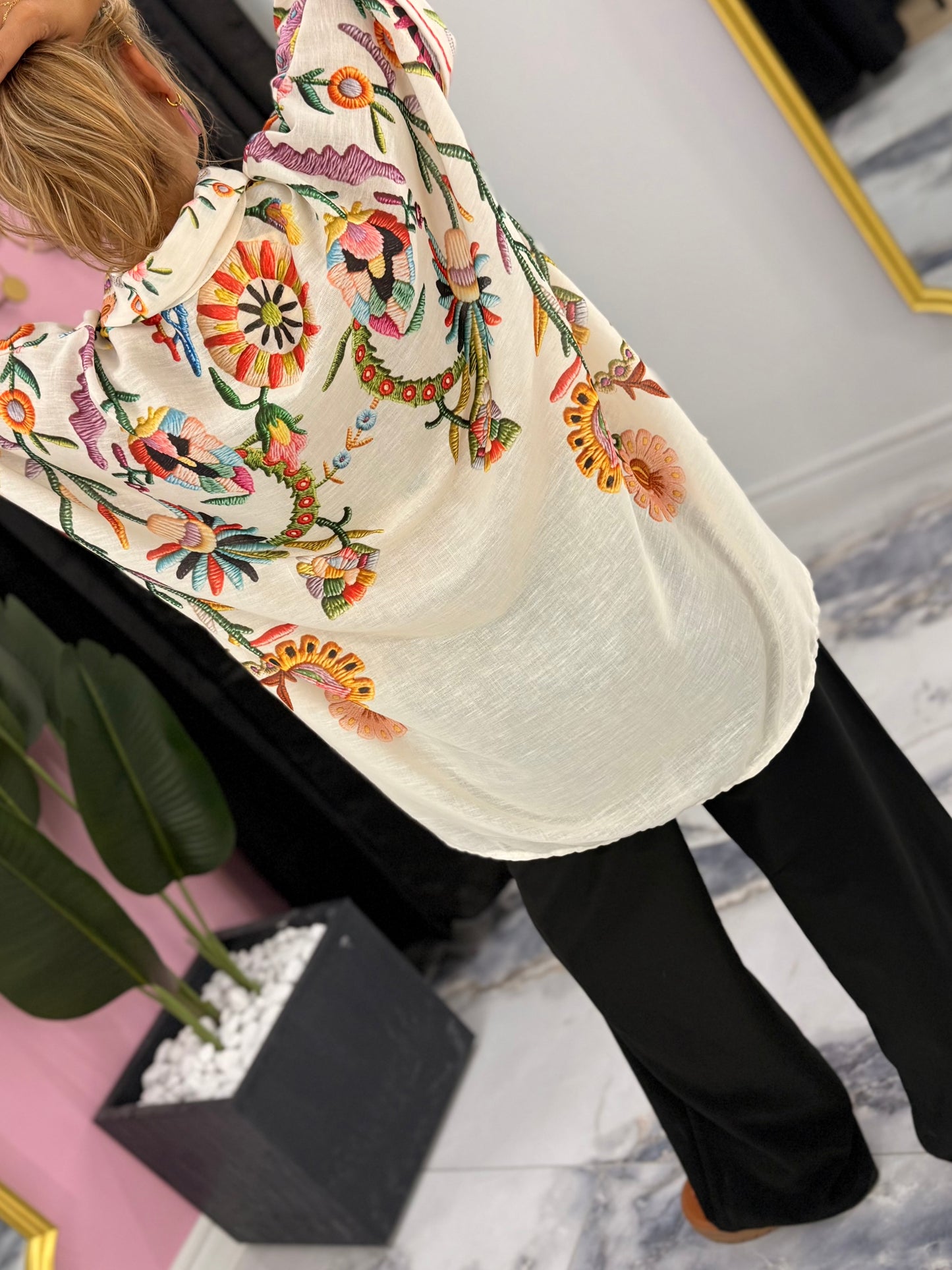 Chemise lin AZORA