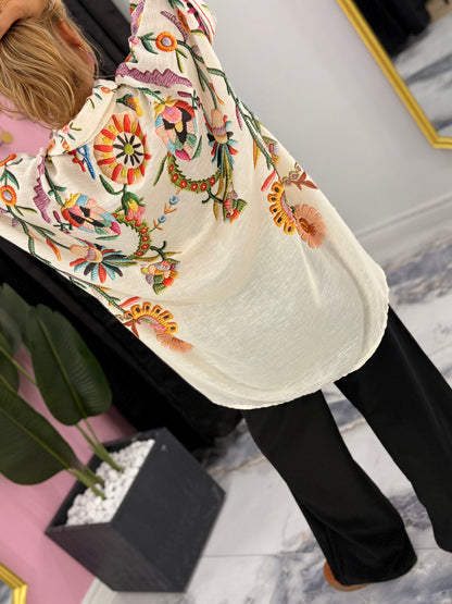 Chemise lin AZORA