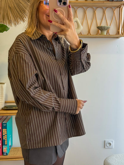 Chemise NOA Choco