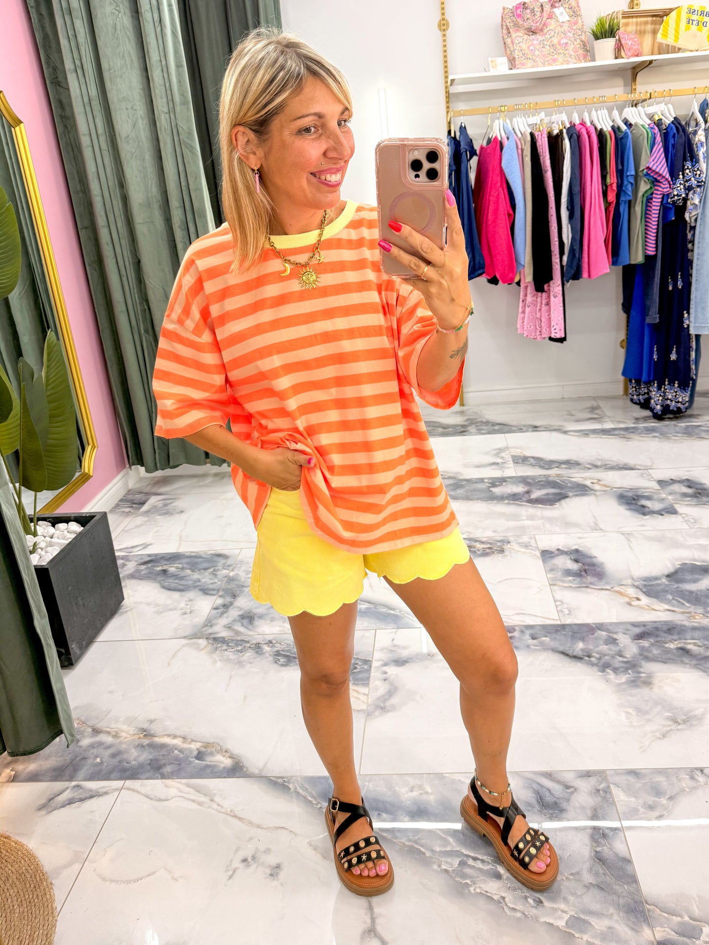 T-shirt BEACH Orange
