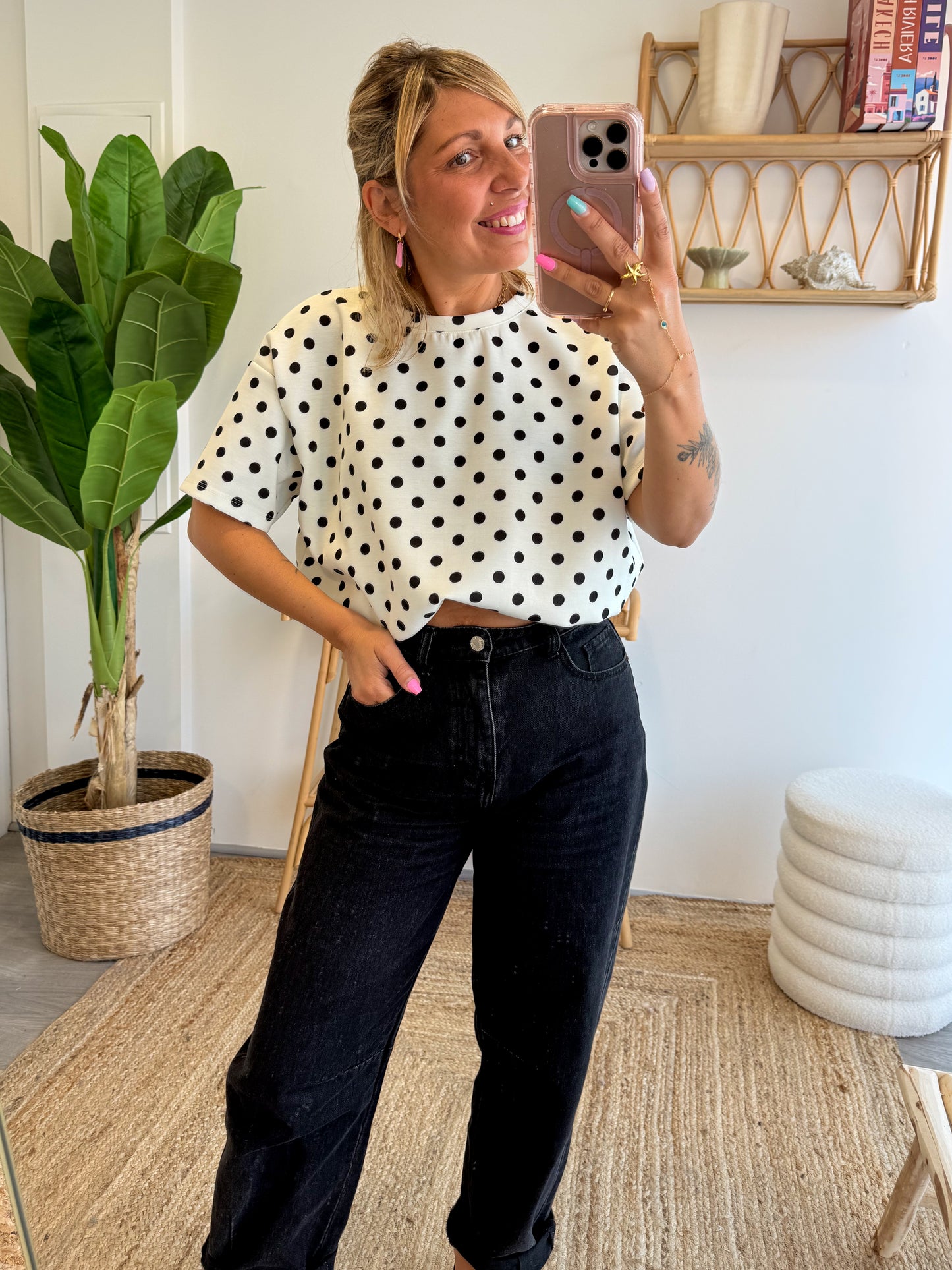 T-shirt berryl blanc