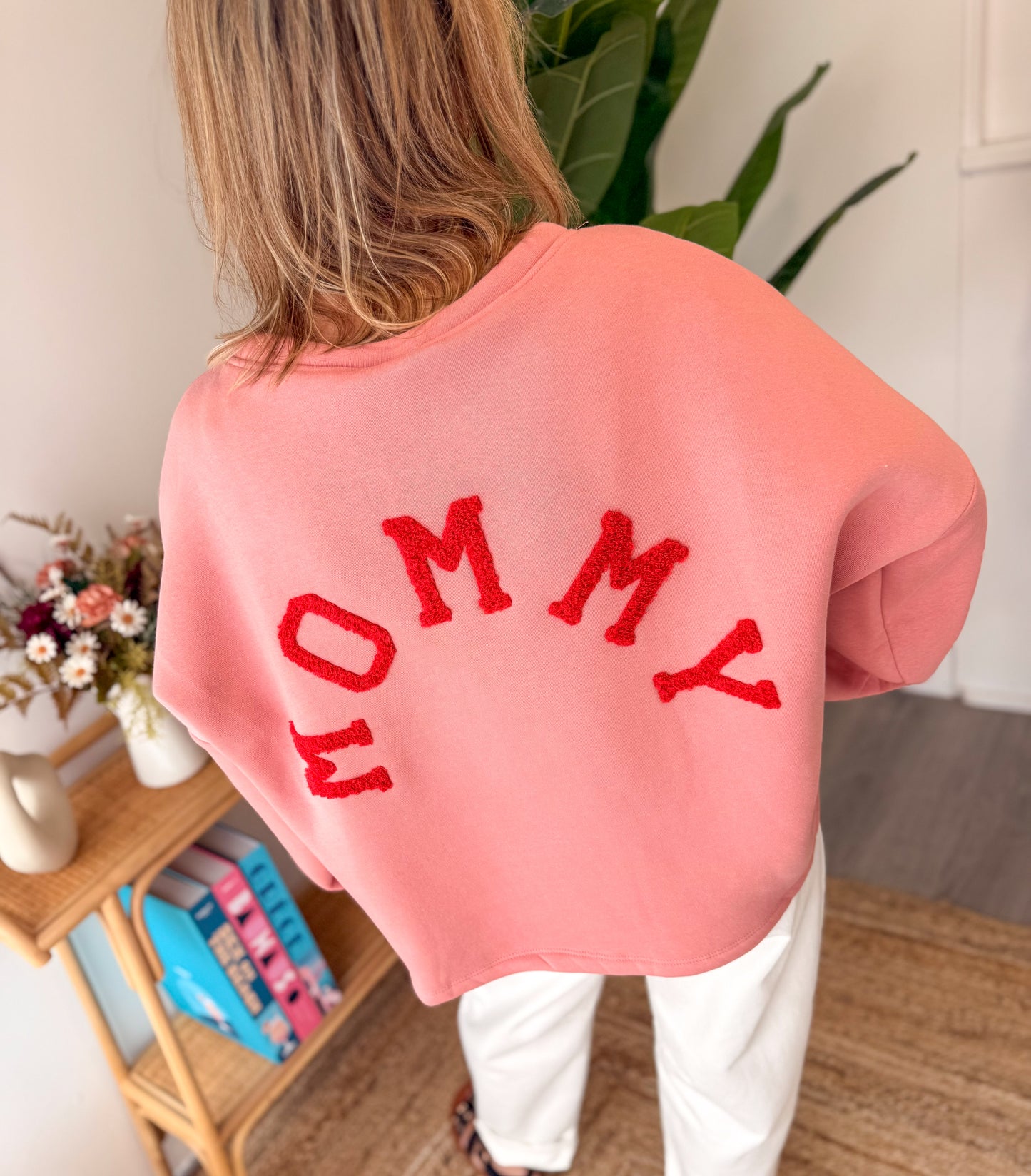 Sweat MOMMY Rose / rouge
