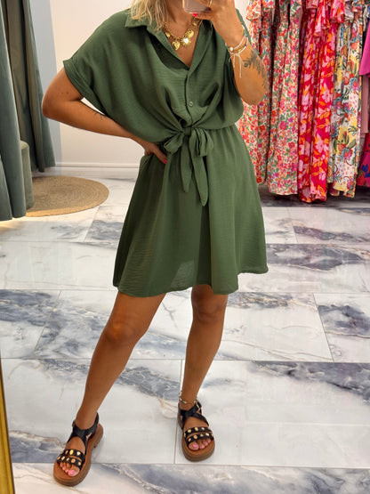 Robe MANUELLA kaki