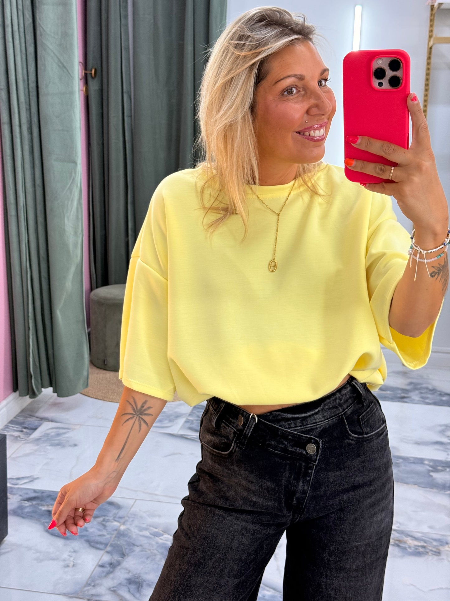 T-shirt LILI jaune