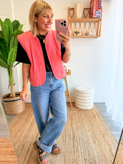 Gilet Naia Corail