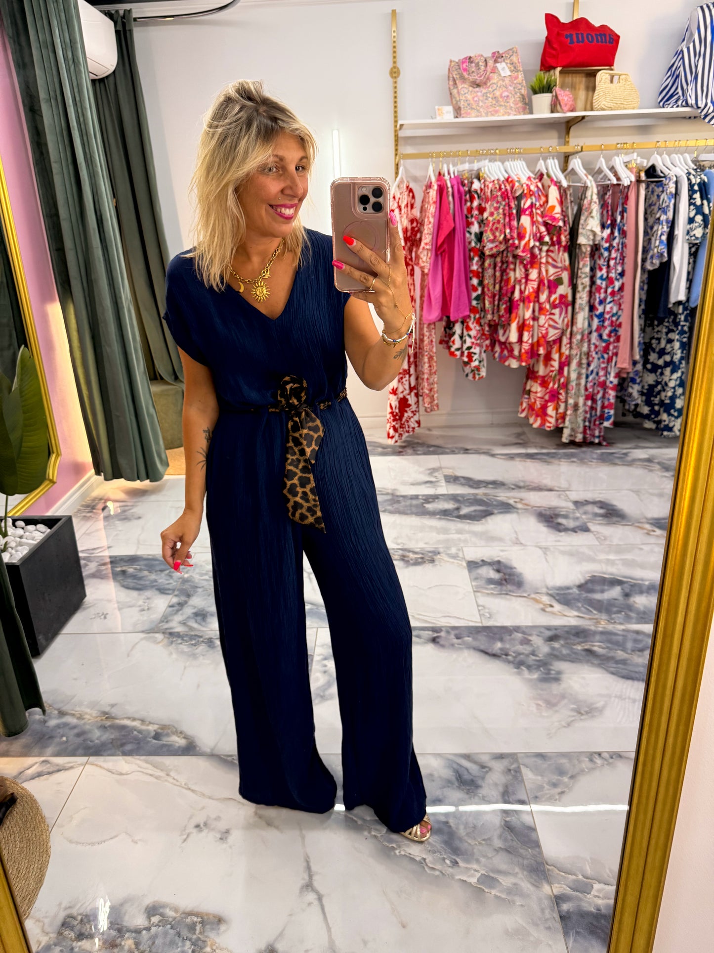Combinaison LULU bleu marine