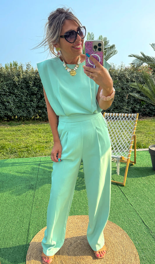 Combinaison MUSE vert d’eau