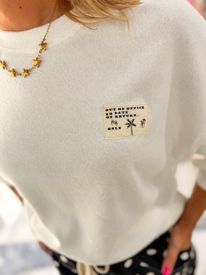 T-shirt ÉPONGE écru