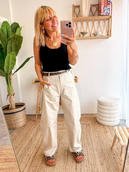 Pantalon ROMY beige